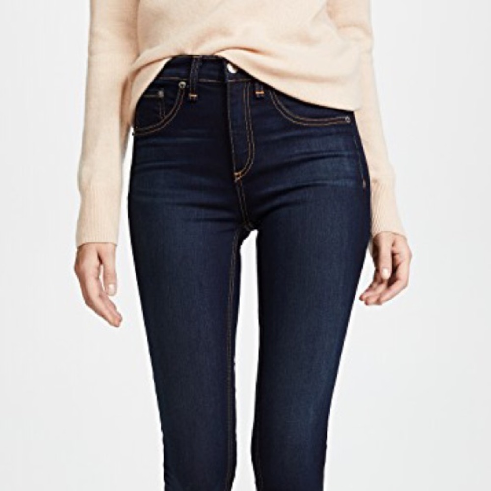 Dark Wash Rag & Bone Jeans